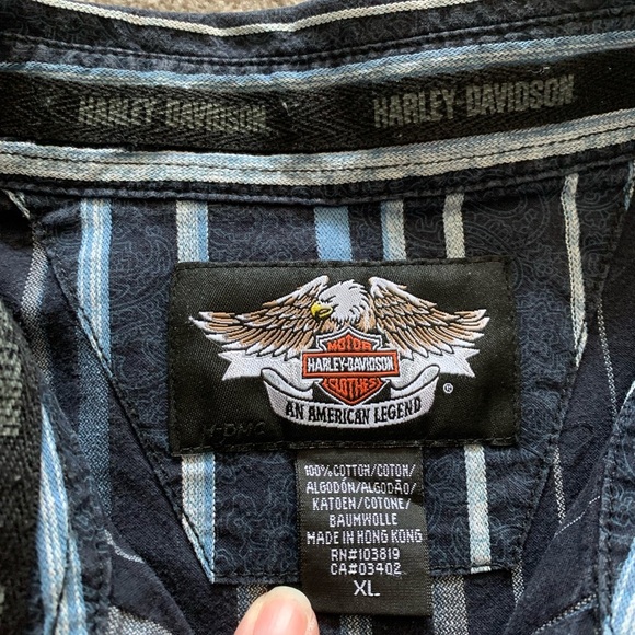 Harley-Davidson Lilongwe Sleeve Button Down Shirt - Picture 6 of 7